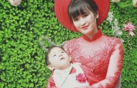 9x xinh dep nhan nuoi be 14 thang 35 kg o lao cai gio ra sao