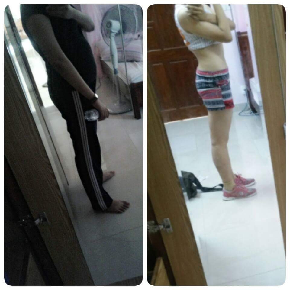 9x lot xac ngo ngang khi giam 22 kg trong 3 thang