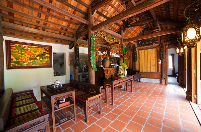 Gia chủ mang nhà cổ ngoài Bắc vào lắp ở Hội An gia chu mang nha co ngoai bac vao lap o hoi an