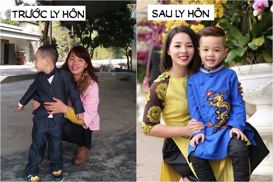 loat anh truoc va sau ly hon phu nu cang dau kho cang xinh dep xuat sac
