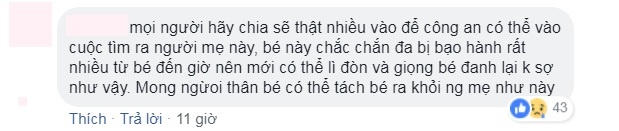 nghi van me danh con da man con livestream thach thuc cu dan mang
