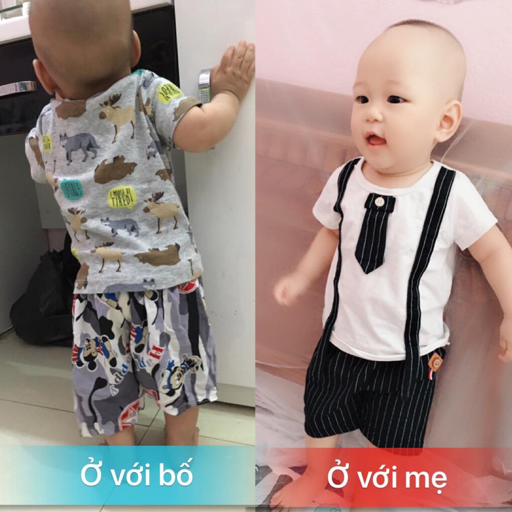 Loạt ảnh vui về sự khác biệt khi con ở với bố và khi ở với mẹ loat anh vui ve su khac biet khi con o voi bo va khi o voi me