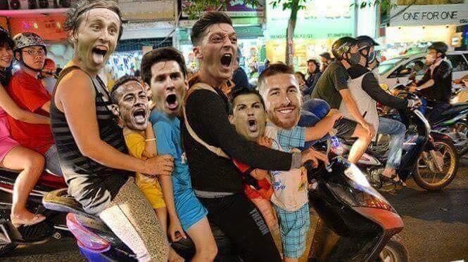 Ảnh chế World Cup: ‘Messi cho em theo với, cùng em đi qua biên giới’ anh che world cup messi cho em theo voi cung em di qua bien gioi