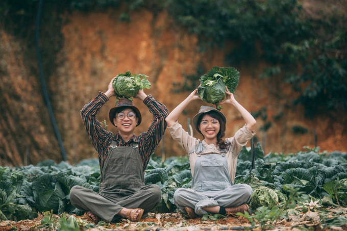 anh cuoi giua canh dong bap cai don tim nguoi xem
