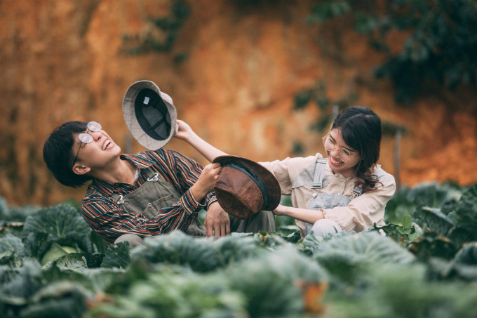 anh cuoi giua canh dong bap cai don tim nguoi xem