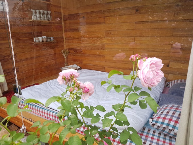 gia dinh da lat song trong nha go giua vuon hong 1000 m2 115723