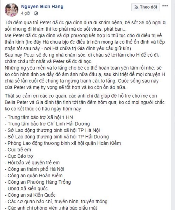 hanh trinh giai cuu con trai bella cua hot mom hang tui