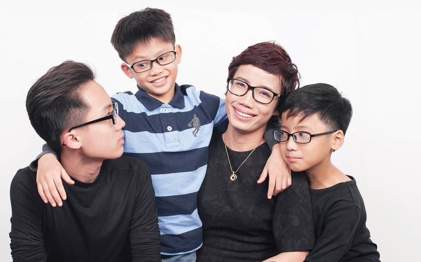 me cua chu linh chi thien nhan tiet lo chuyen nuoi con khong ap luc