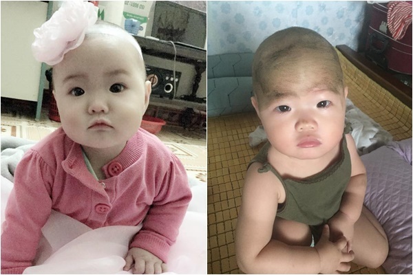 'Em làm gì có tóc, em còn đang hói đây này' em lam gi co toc em con dang hoi day nay