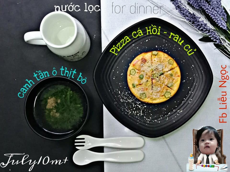 con phun thuc an suot hon 1 thang me van binh than nau mon ngon cho con