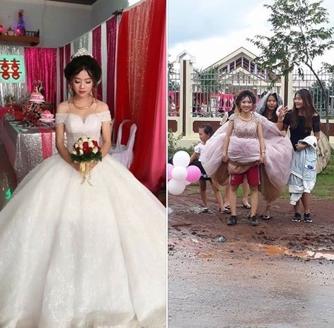 nha trai trum ao mua boi vao nha gai trong le an hoi o hai phong