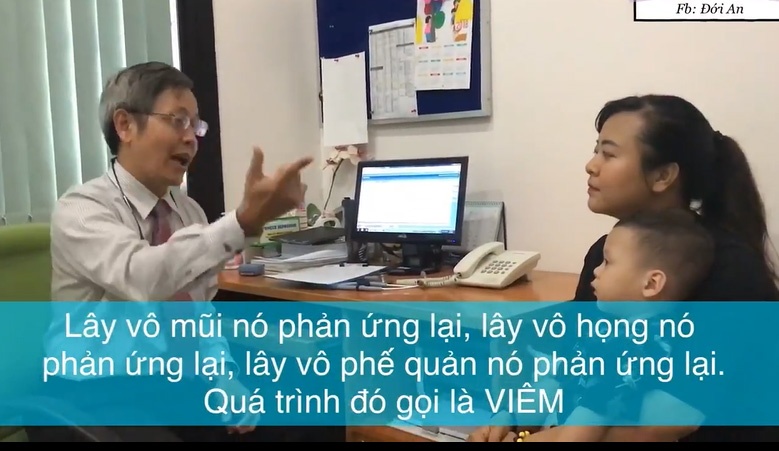 co gi trong clip bac si tri doan tu van cach cham con dang hut hang tram nghin luot xem