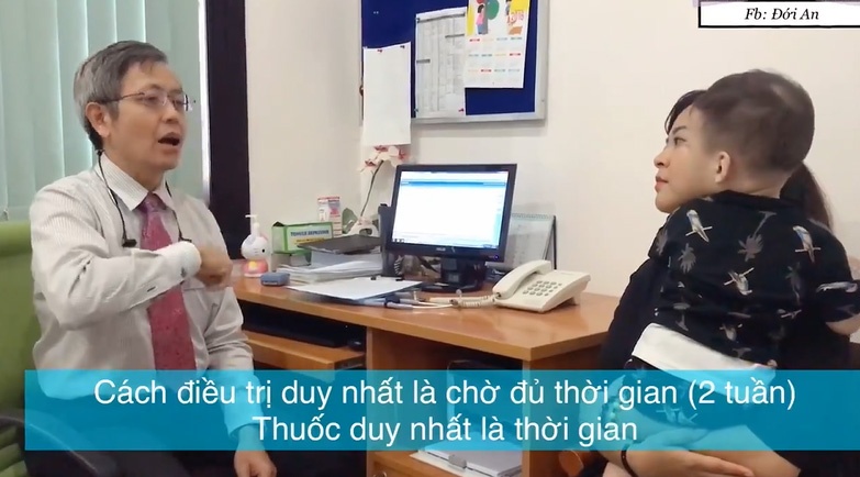 co gi trong clip bac si tri doan tu van cach cham con dang hut hang tram nghin luot xem
