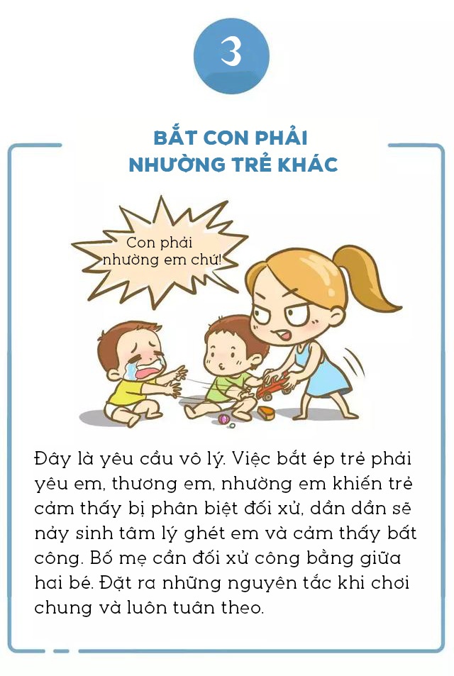 10 sai lam trong nuoi day con bo me nao cung tung mac phai