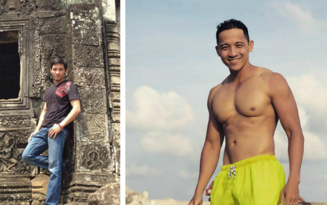 chang trai tu nau an tiet kiem 5 trieu dong thuc pham