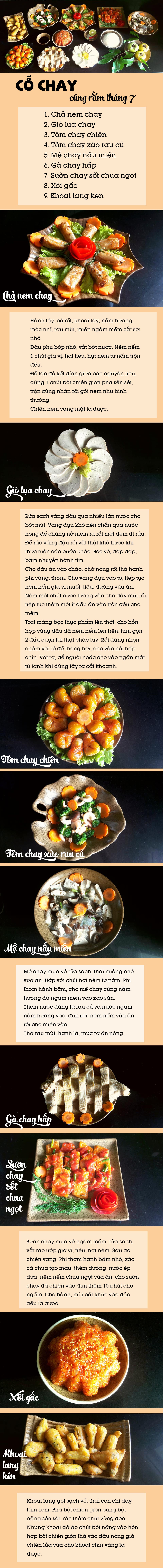 Gợi ý nấu cỗ chay cúng rằm tháng 7 với 9 món đa dạng goi y nau co chay cung ram thang 7 voi 300 nghin dong