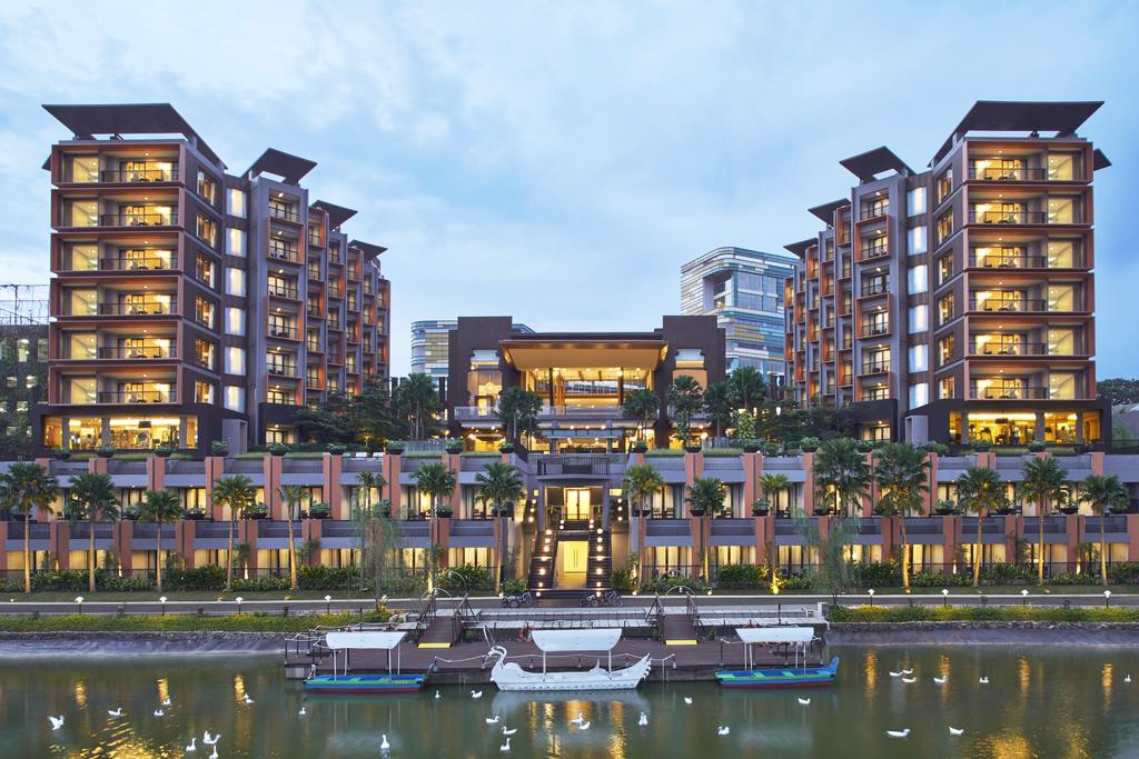 ben trong resort olympic viet nam o cung tuyen han quoc truoc ban ket