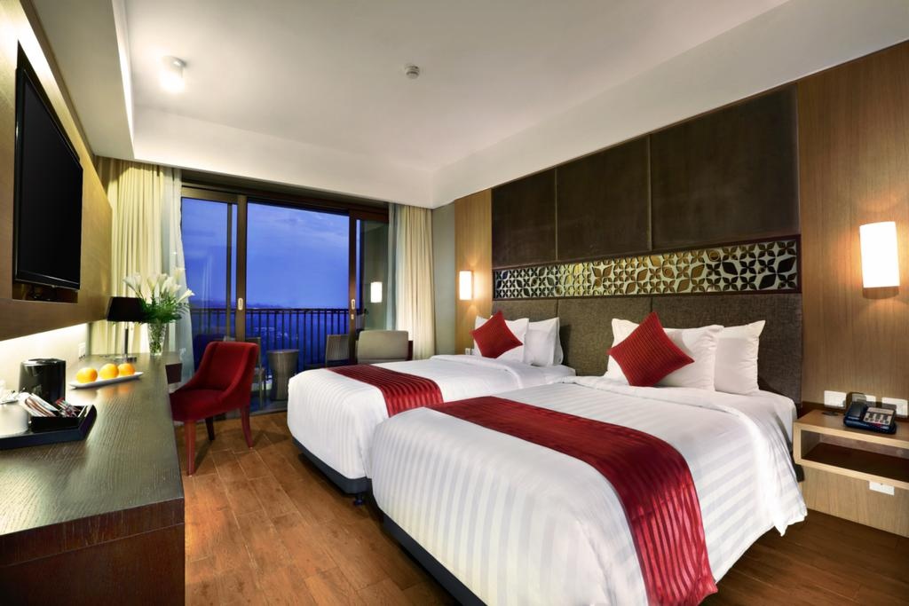 ben trong resort olympic viet nam o cung tuyen han quoc truoc ban ket