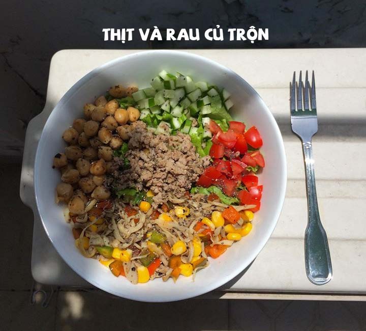 thao khao thuc don an sach eat clean cho nguoi moi bat dau