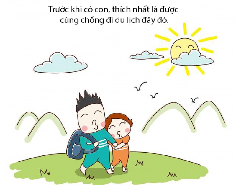 hai the gioi khac biet cua gai doc than va gai mot con