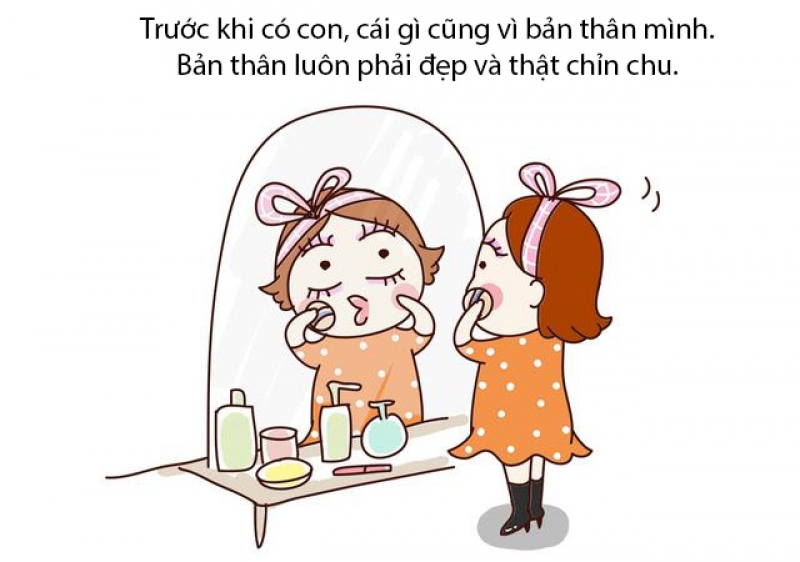 hai the gioi khac biet cua gai doc than va gai mot con