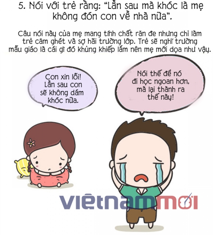 loi to cua bo me khien tre so di nha tre