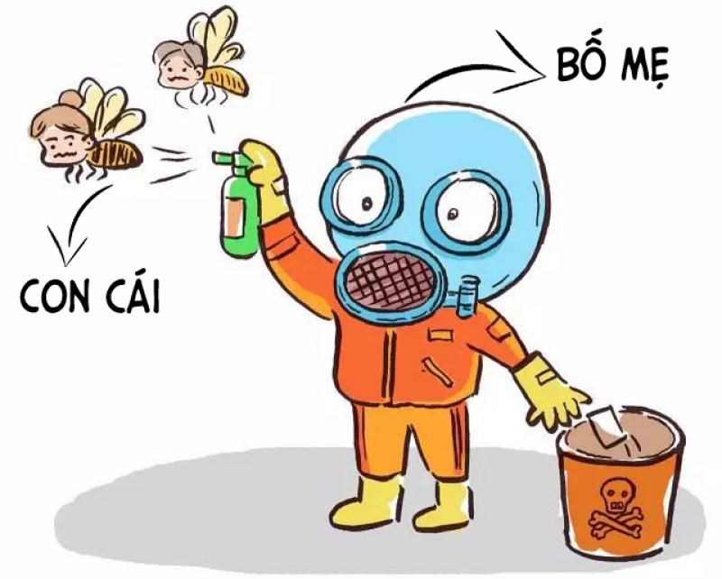 thoi quen xau cua bo me vo tinh dau doc con
