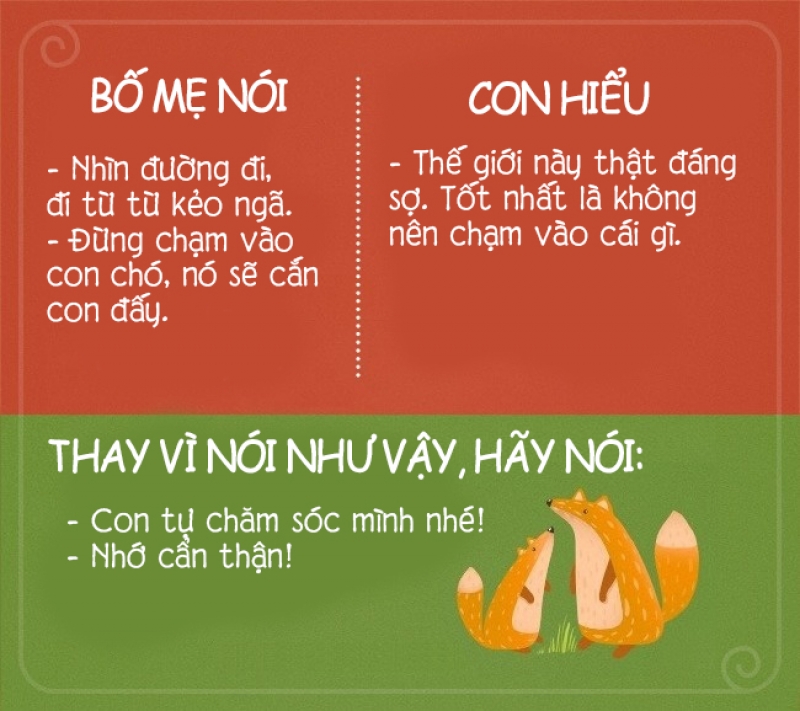 nhung cau noi cua bo me vo tinh gay ton thuong tre