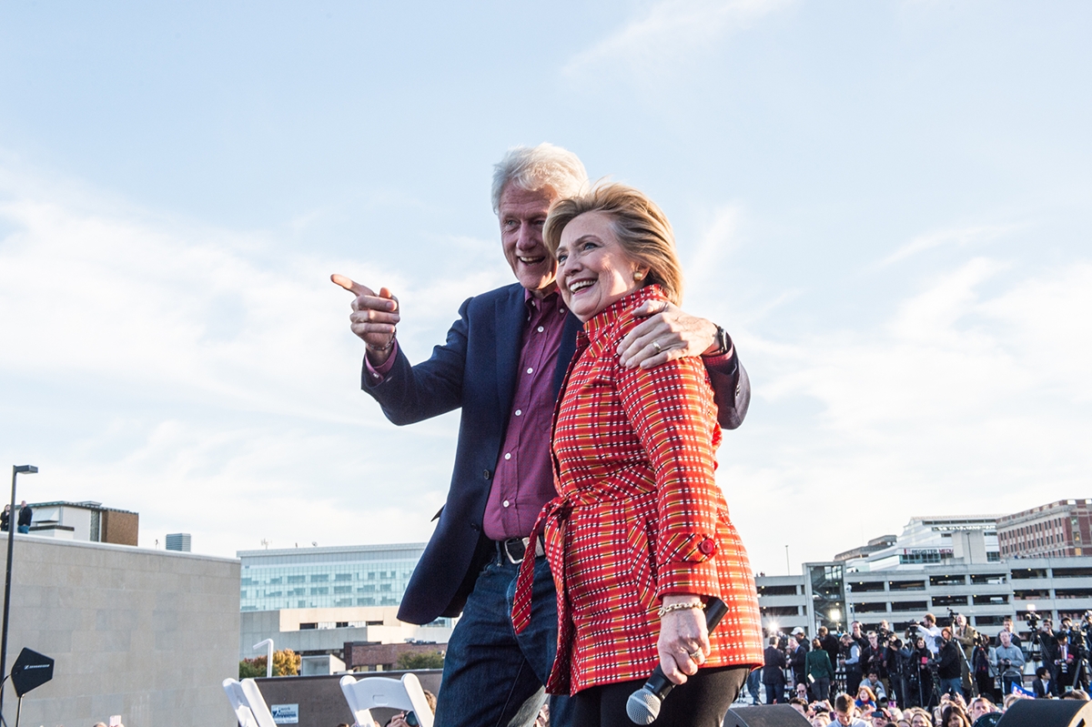chuyen tinh hillary clinton va bill clinton qua anh