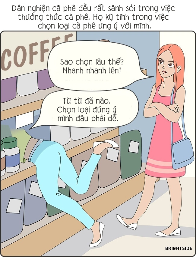 nhung noi niem chi dan nghien ca phe moi hieu