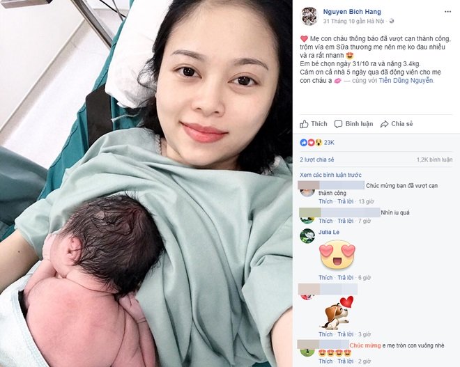 cac hot mom dinh dam elly tran huyen baby giau co nao