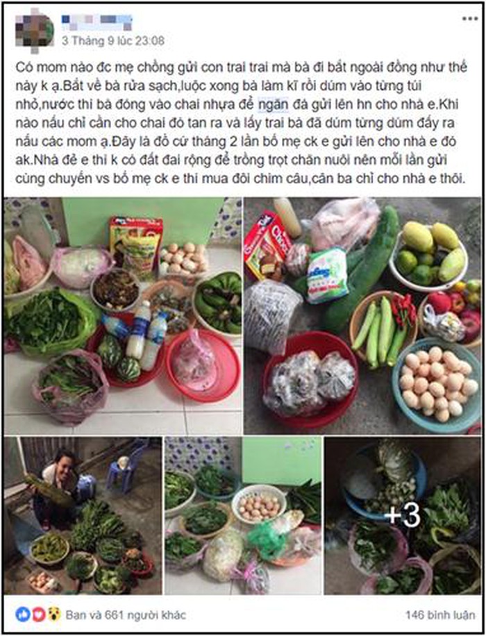 muon kieu gui qua cua me chong nha nguoi ta khien con dau ghen ti