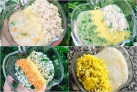 hoa hau thu thao cho con an dam voi chao trang ca rot nghien