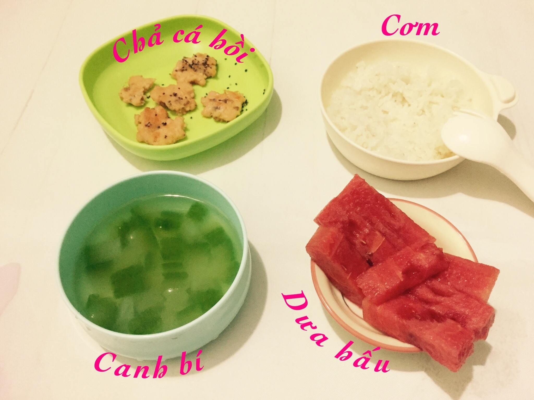 thuc don an dam cho be chi mat 15 phut nau cong thuc lai rat don gian