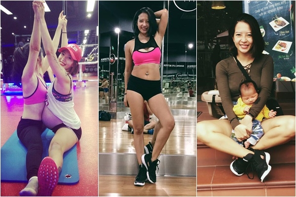 bi quyet lay lai vong eo 62cm sau sinh 30 ngay cua hlv fitness hana giang anh