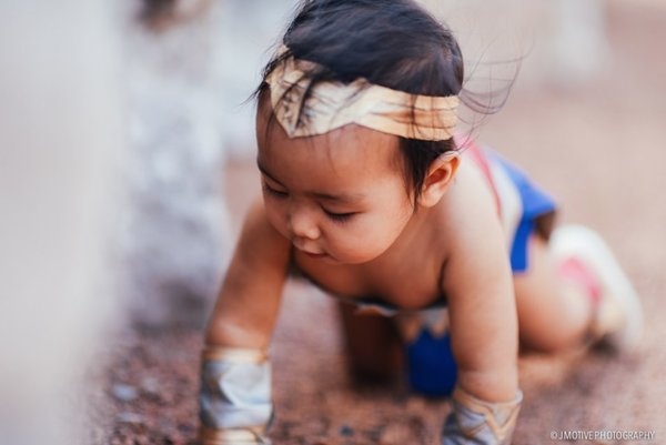 hai huoc bo anh ba me bien con 10 thang tuoi thanh nu than chien binh