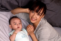 phu nu o cu lam me ky 2 duoc me de cham la thanh xuan dep nhat