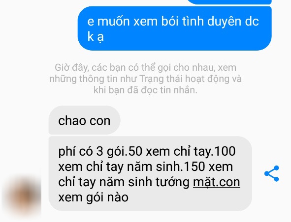 Loạn xem bói online: ‘2 triệu một lần xin số đề, nếu trượt là do chưa có lòng tin' loan xem boi online 2 trieu mot lan xin so de neu truot la do chua co long tin