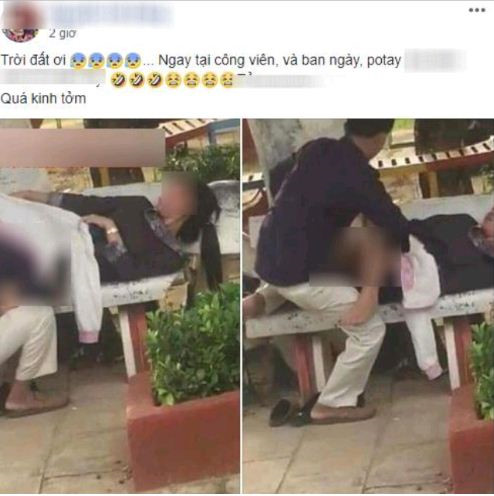 doi trai gai than nhien may mua trong cong vien giua ban ngay