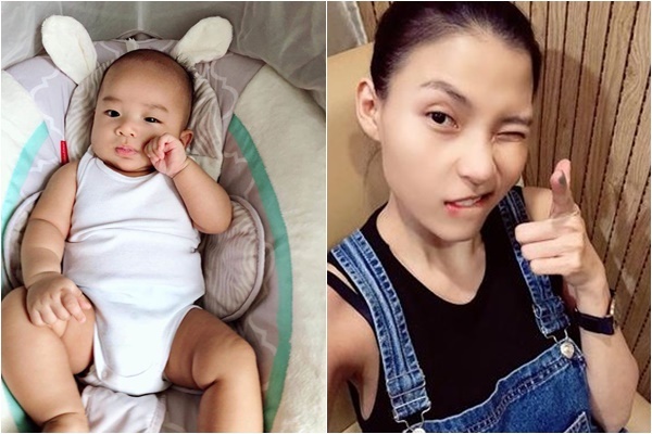 Thúy Diễm "xù lông" khi bị người khác "dạy đời" chuyện chăm con vất vả
