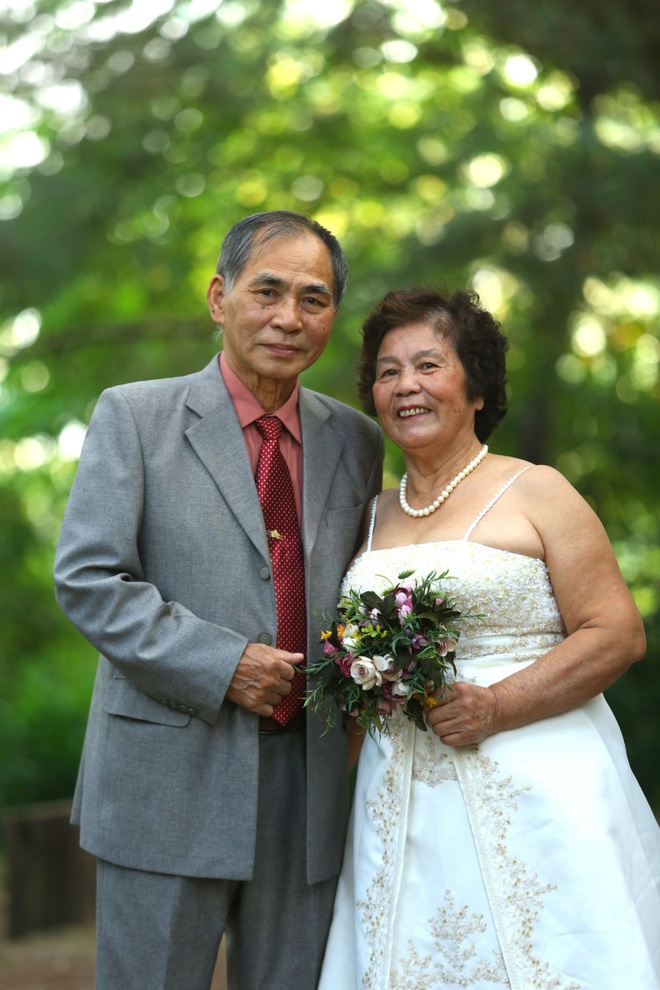 co dau trong bo anh cuoi 3 the he bo anh la loi cam on den ong ba bo me hai ben
