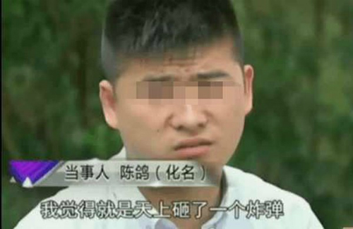chong phat hien bi cam sung sau khi con chao doi