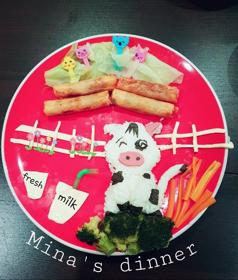 me 8x chia se kinh nghiem lam com bento cho be