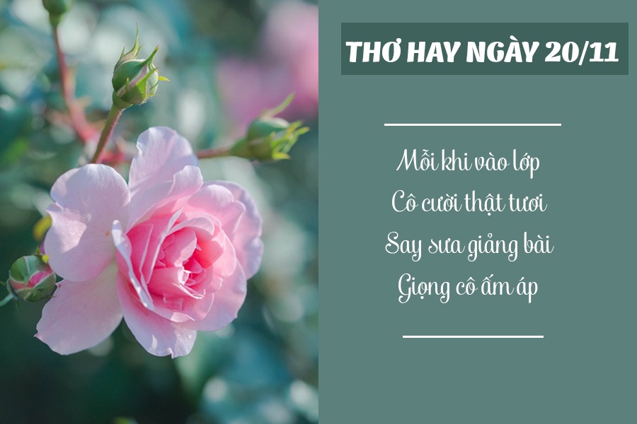 tho hay ve giao vien tang co giao mam non ngay 2011