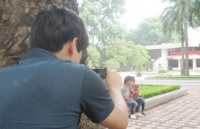 co dau doc tin nhan chu re ngoai tinh ngay trong dam cuoi