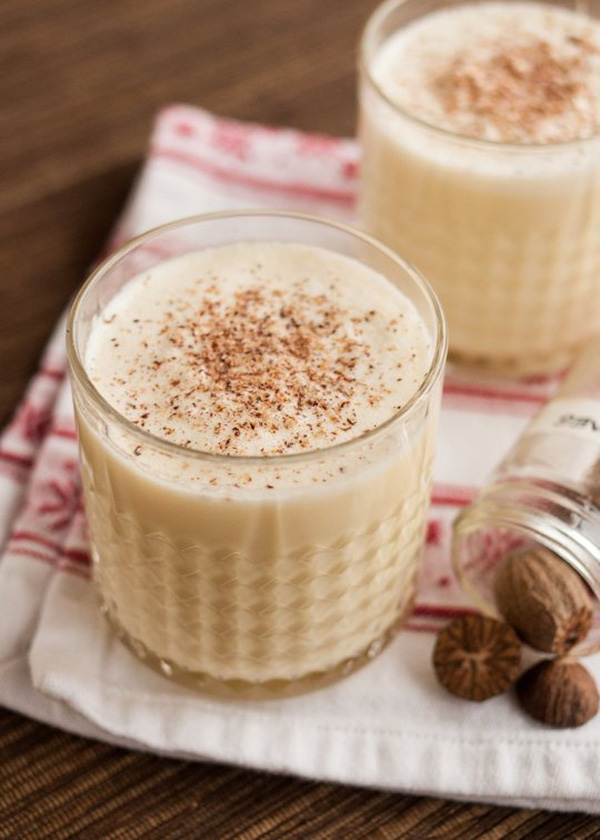 cach lam cocktail trung sua me hoac cho tiec toi giang sinh