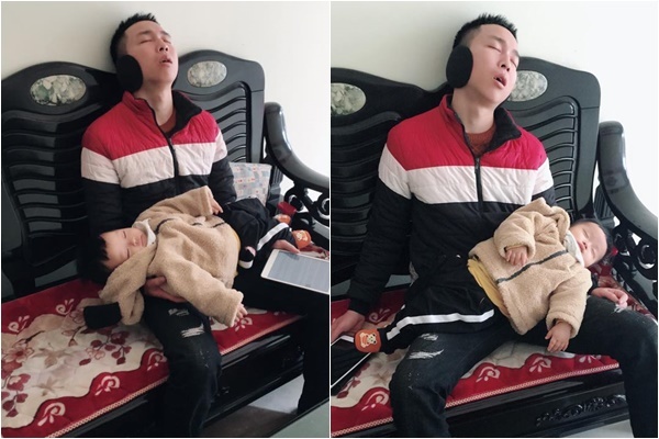 Nhật ký bố trông con: bố ngủ cứ ngủ, con thức cứ thức nhat ky bo trong con bo ngu cu ngu con thuc cu thuc