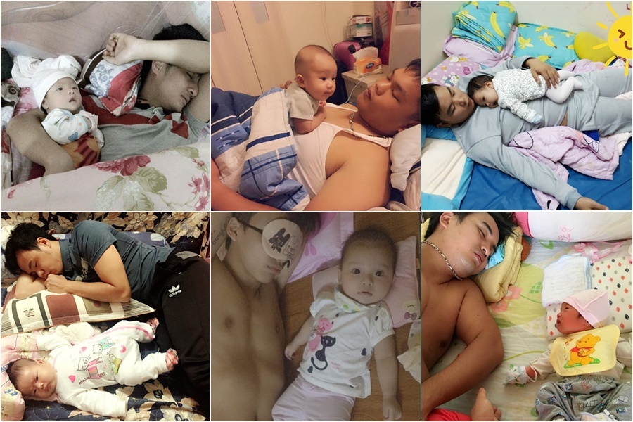 Nhật ký bố trông con: bố ngủ cứ ngủ, con thức cứ thức nhat ky bo trong con bo ngu cu ngu con thuc cu thuc