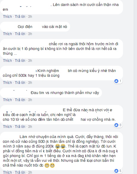 chi em day song voi chuyen minh mung cuoi ban 4 trieu ban mung lai 200 ngan