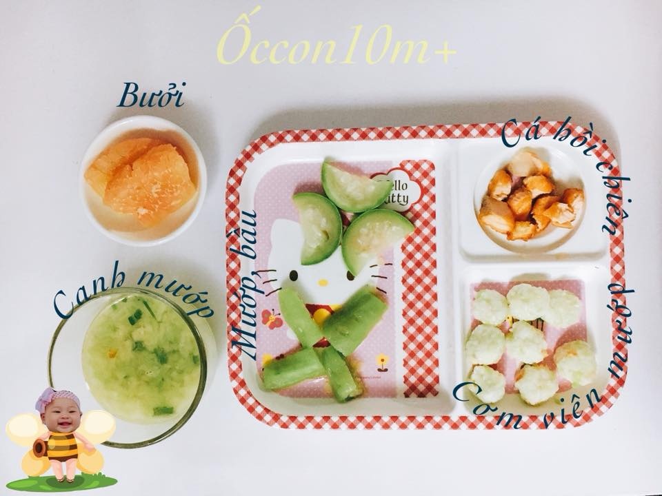 Ăn dặm BLW, bé 11 tháng tuổi biết gặm đùi gà, ăn chủ động như người lớn an dam blw be 11 thang tuoi biet gam dui ga an chu dong nhu nguoi lon